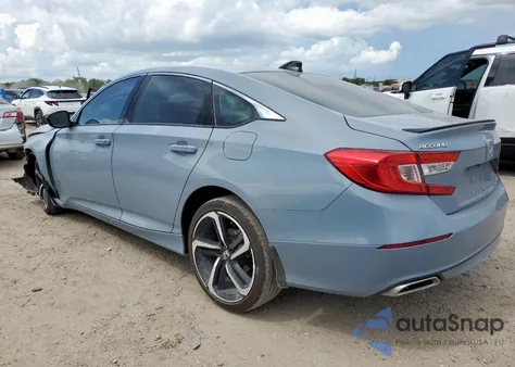 2022 Honda Accord Sport Se z USA, uszkodzony, nr VIN 1HGCV1F43NA056502